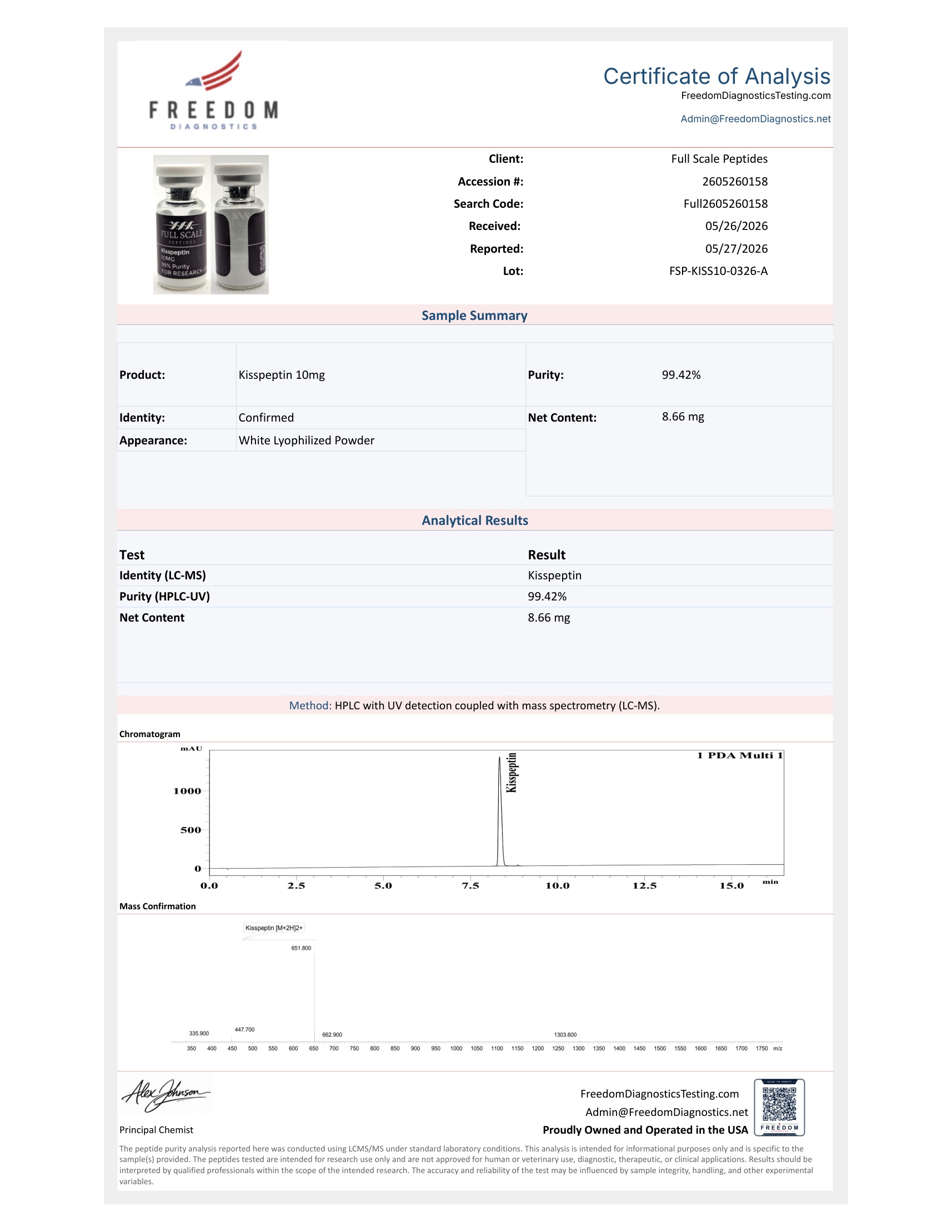 Kisspeptin 10 mg - Image 2